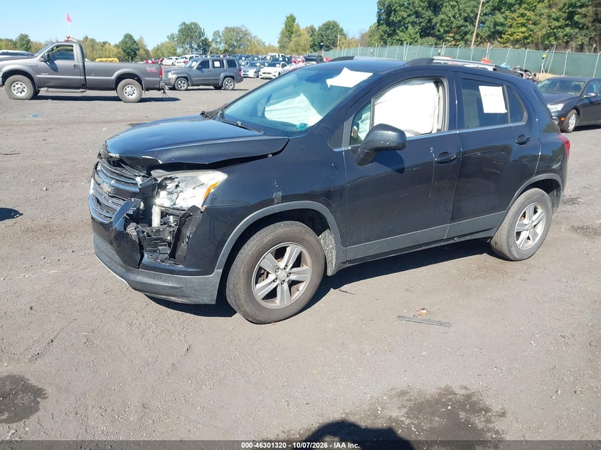 Vin: kl7cjpsb0gb635698, lot: 46801519, chevrolet trax lt 20162