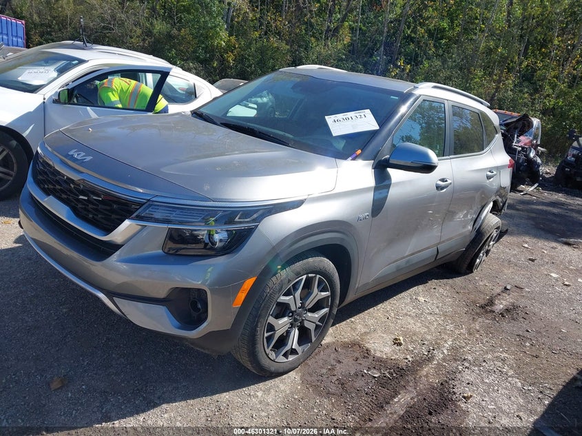 Vin: kndercaaxp7378462, lot: 46801520, kia seltos ex 20232