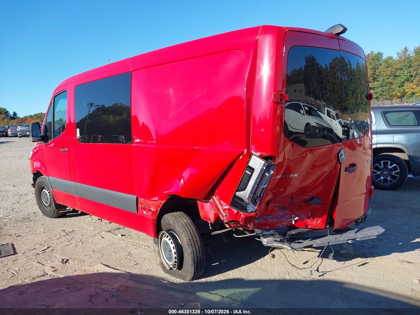Vin: w1w40bhyxpt158477, lot: 46801527, mercedes-benz sprinter 2500 standard roof 4-cyl gas 20233