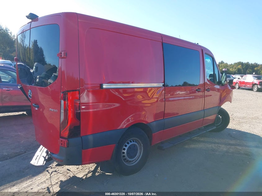 Vin: w1w40bhyxpt158477, lot: 46801527, mercedes-benz sprinter 2500 standard roof 4-cyl gas 20234