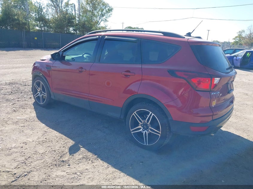 Vin: 1fmcu0hdxkuc47655, lot: 46801547, ford escape sel 20193