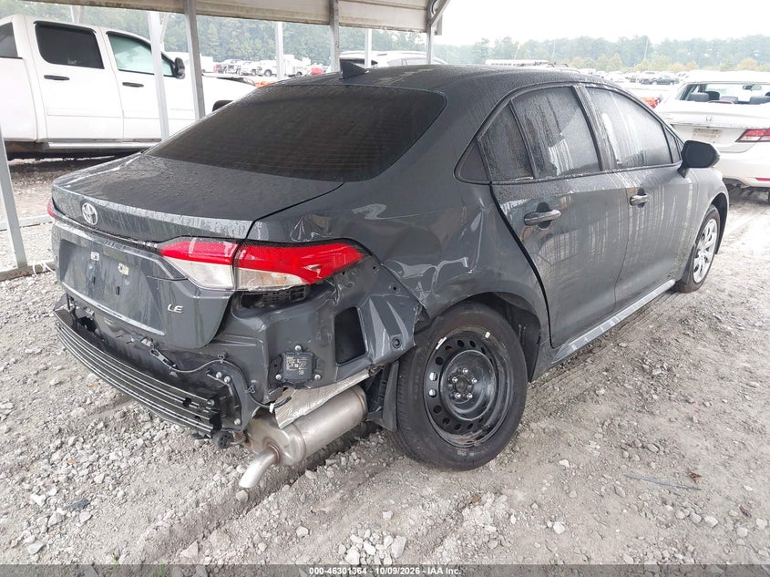 Vin: 5yfb4mde7tp490506, lot: 46801563, toyota corolla le 20264