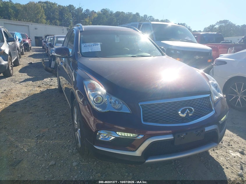 Vin: jn1bj0rr8gm264158, lot: 46801576, infiniti qx50 20161