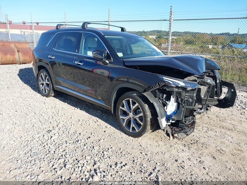 Vin: km8r4dhe9nu459476, lot: 46801594, hyundai palisade sel 20221