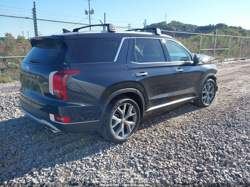Vin: km8r4dhe9nu459476, lot: 46801594, hyundai palisade sel 20224