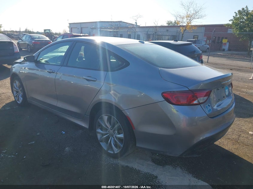 Vin: 1c3cccbb6gn138311, lot: 46801606, chrysler 200 s 20163