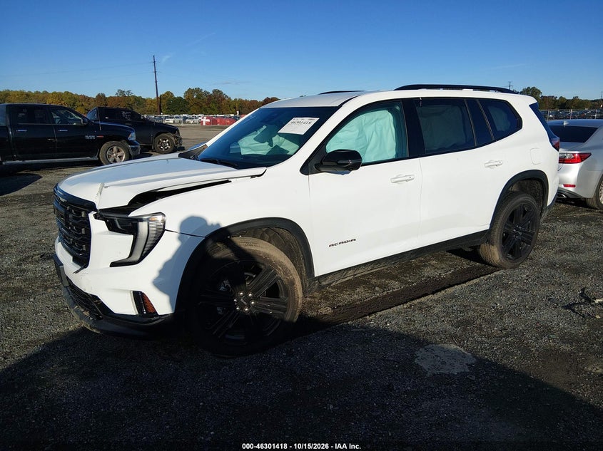 Vin: 1gkenkks4tj398916, lot: 46801617, gmc acadia elevation fwd 20262