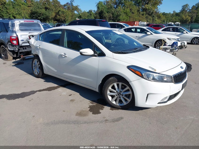 Vin: 3kpfl4a71he142333, lot: 46801627, kia forte s 20171