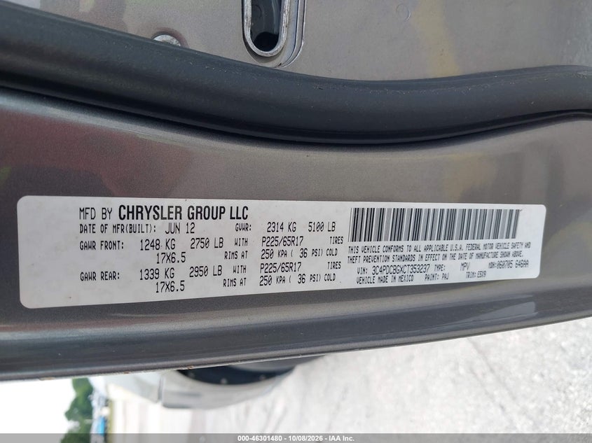 2012 DODGE JOURNEY SXT · Фото 9