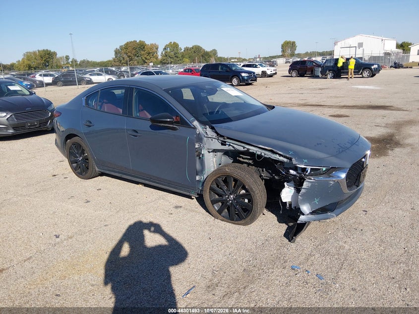 Vin: jm1bpbcm7s1780543, lot: 46801692, mazda mazda3 2.5 s carbon edition 20251