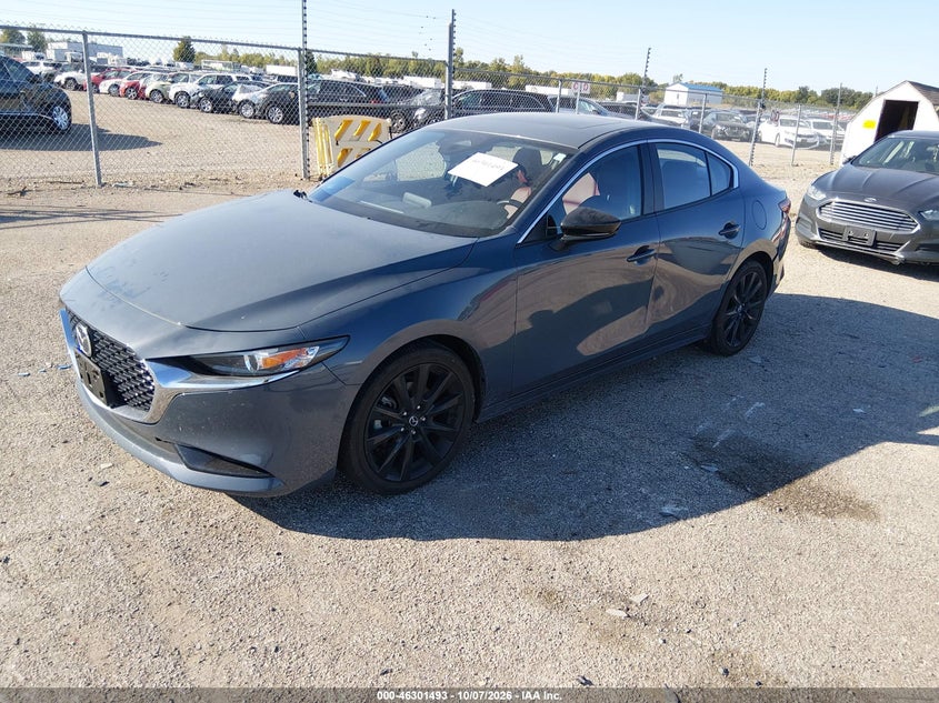 Vin: jm1bpbcm7s1780543, lot: 46801692, mazda mazda3 2.5 s carbon edition 20252