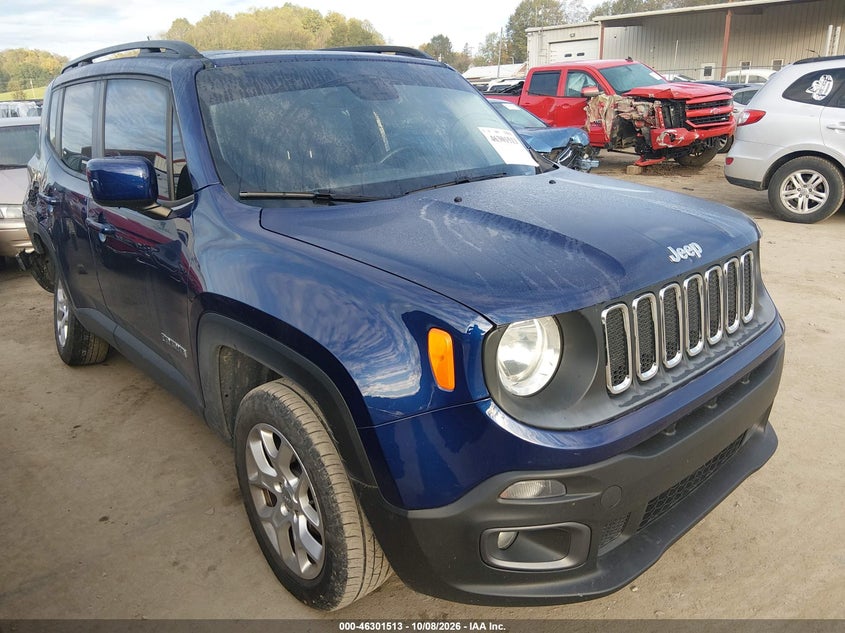 Vin: zaccjbbt7gpc52202, lot: 46801712, jeep renegade latitude 2016 img_1