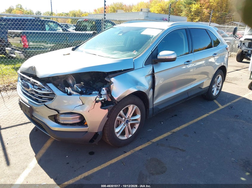 Vin: 2fmpk4j94lbb62497, lot: 46801716, ford edge sel 20202