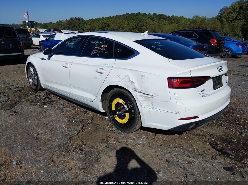 Vin: wauencf50ja120661, lot: 46801718, audi a5 2.0t premium 20183