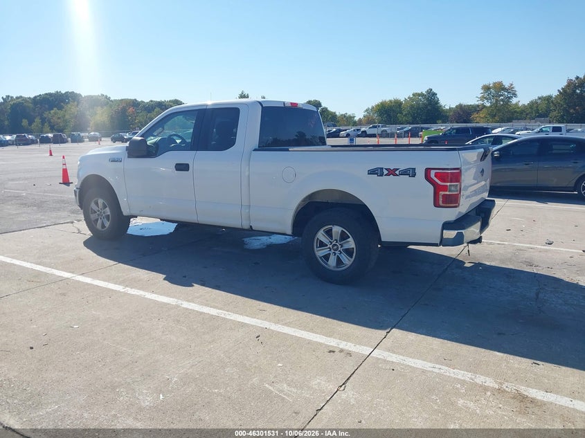 Vin: 1ftex1eb0jke61190, lot: 46801730, ford f-150 xlt 20183