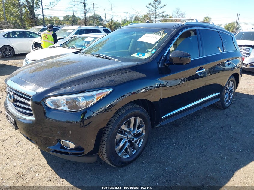 Vin: 5n1al0mm6fc542716, lot: 46801743, infiniti qx60 20152