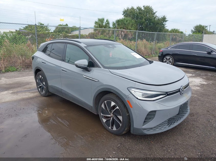 Vin: wvgtmpe29mp057617, lot: 46801785, volkswagen id.4 pro s 20211