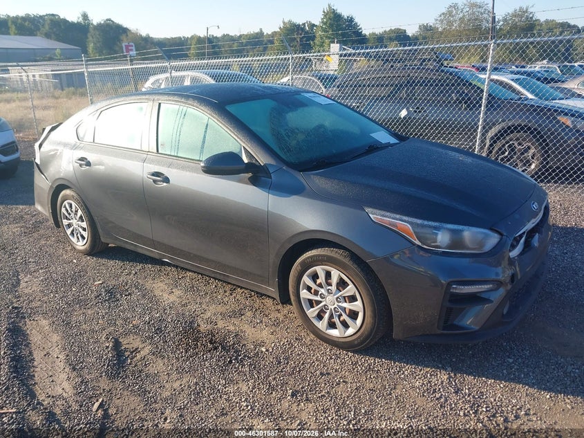 Vin: 3kpf24ad6me361422, lot: 46801786, kia forte fe 20211