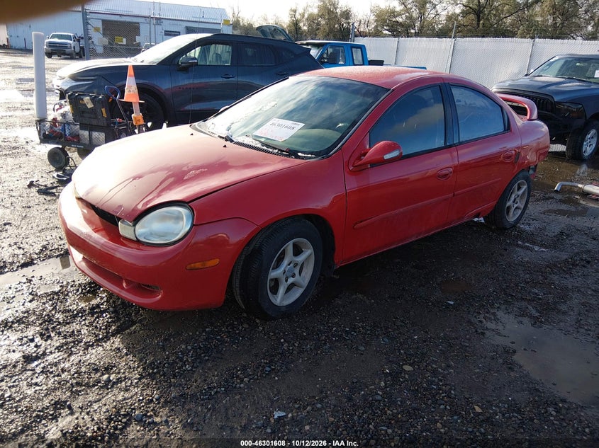 DODGE NEON 2001 VIN 1B3ES46CX1D196064