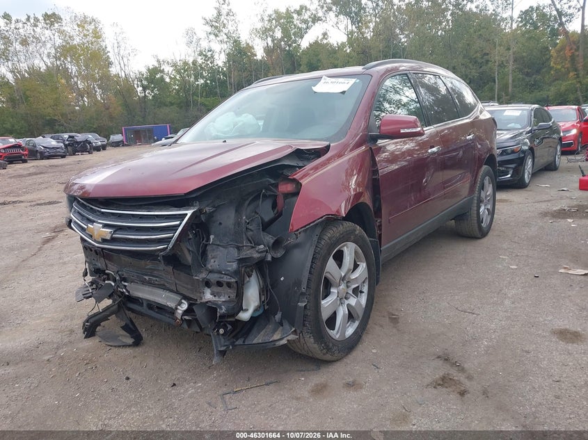 Vin: 1gnkrgkdxhj130789, lot: 46801863, chevrolet traverse 1lt 20172