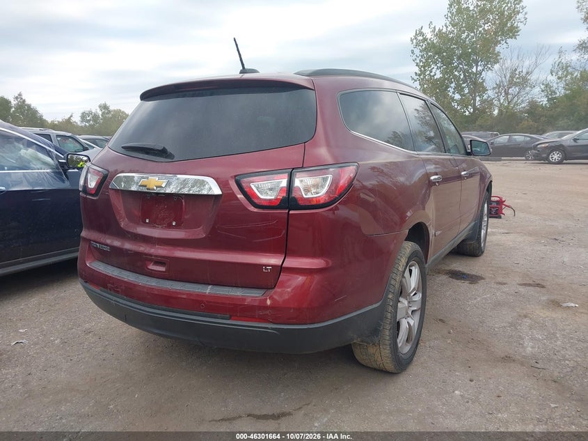 Vin: 1gnkrgkdxhj130789, lot: 46801863, chevrolet traverse 1lt 20174