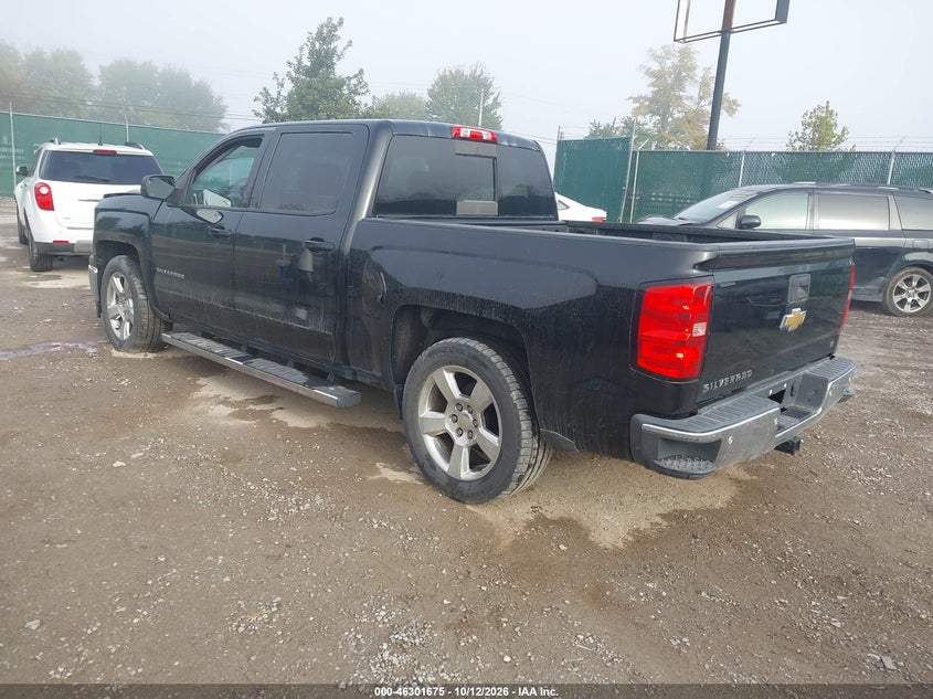Vin: 3gcpcrecxfg233739, lot: 46801874, chevrolet silverado 1500 1lt 20153