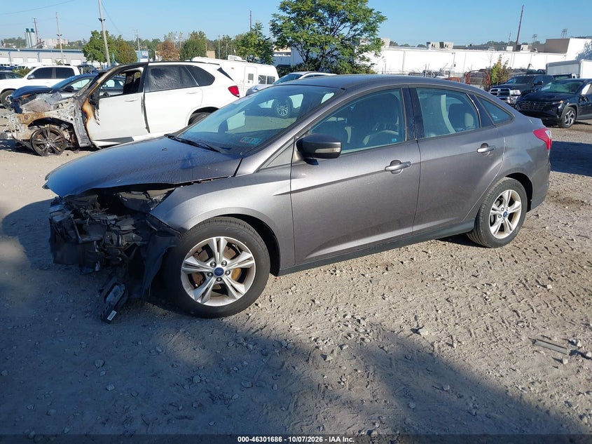 Vin: 1fadp3f26el457124, lot: 46801885, ford focus se 20142