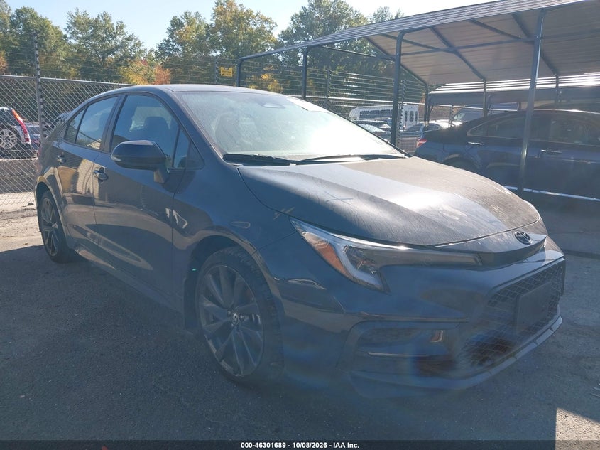 Vin: 5yfs4mce5sp227608, lot: 46801890, toyota corolla se 20251