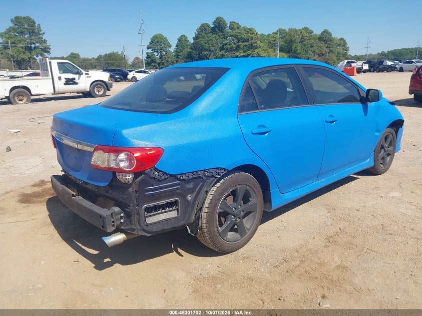 Vin: 5yfbu4ee4dp182869, lot: 46801901, toyota corolla s 20134