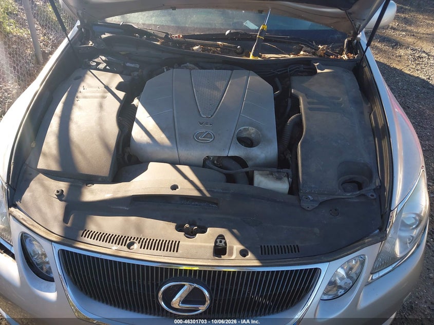 LEXUS GS 350 2007 VIN JTHCE96S870012997
