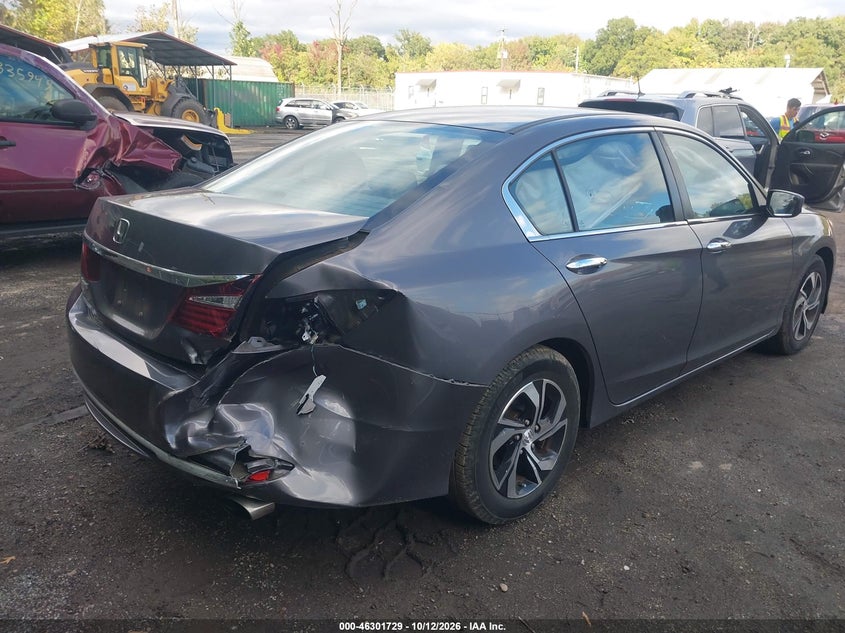 Vin: 1hgcr2f31ga111971, lot: 46801928, honda accord lx 20164