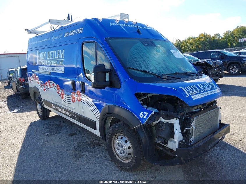 Vin: 3c6lrvdg5pe603431, lot: 46801930, ram promaster 2500 high roof 159 wb 2023 img_1