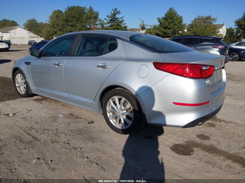 Vin: 5xxgm4a77fg497013, lot: 46801934, kia optima lx 20153