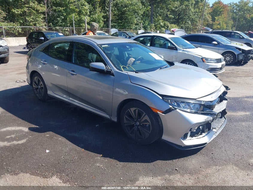 Vin: shhfk7h69ju415583, lot: 46801947, honda civic ex 20181