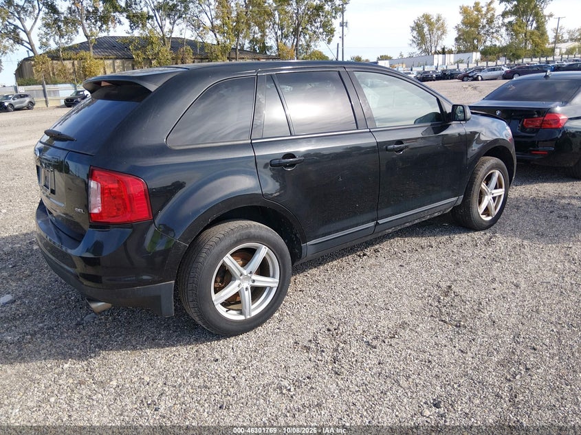 Vin: 2fmdk3jc5dbe32394, lot: 46801968, ford edge sel 20134