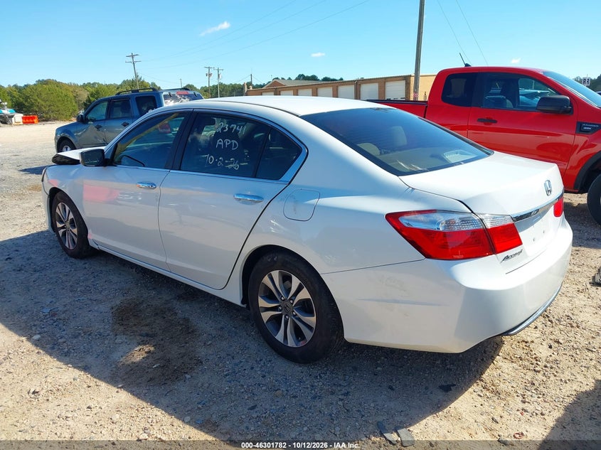 Vin: 1hgcr2f33da157992, lot: 46801981, honda accord lx 20133