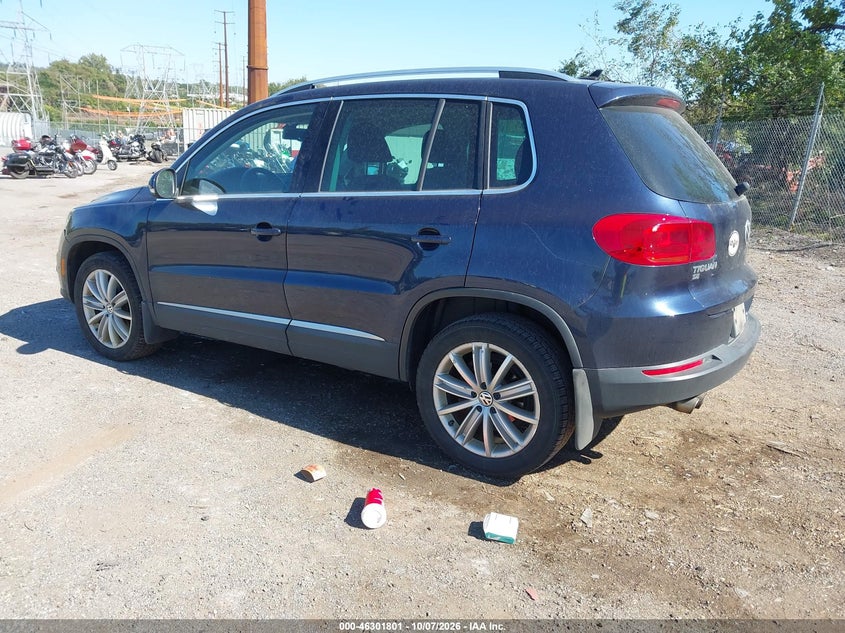 Vin: wvgbv7ax0gw578472, lot: 46802000, volkswagen tiguan se 20163