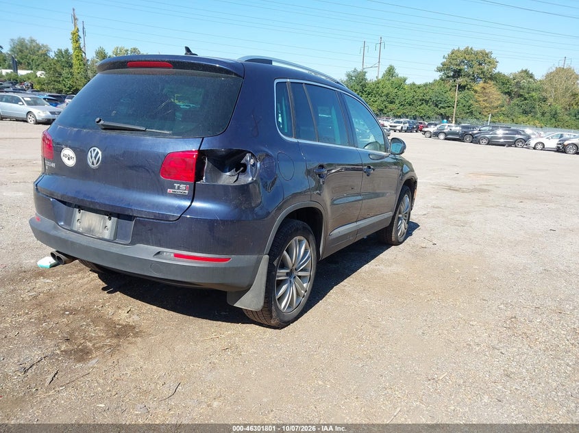 Vin: wvgbv7ax0gw578472, lot: 46802000, volkswagen tiguan se 20164