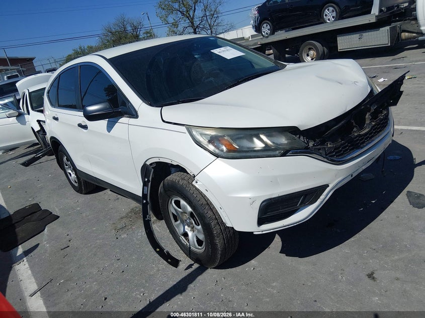 Vin: 5j6rm4h31gl130695, lot: 46802010, honda cr-v lx 20161