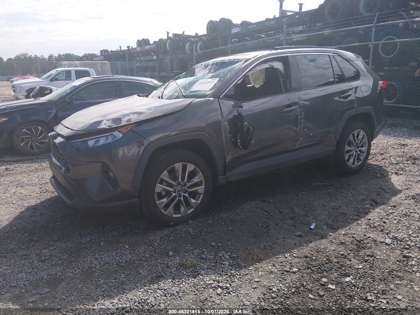 Vin: 2t3c1rfv0mc119865, lot: 46802014, toyota rav4 xle premium 20212