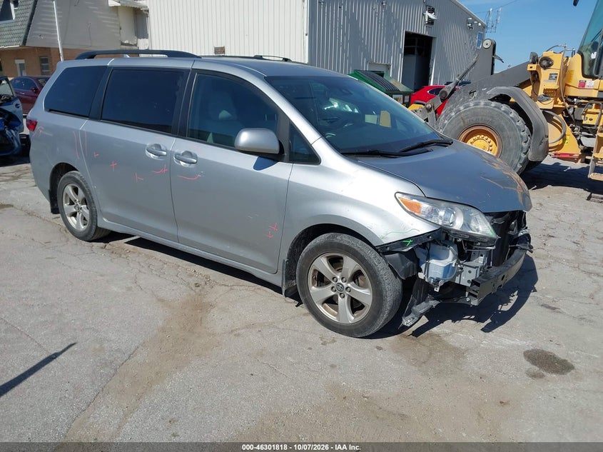 Vin: 5tdkz3dc8ls054474, lot: 46802017, toyota sienna le 20201