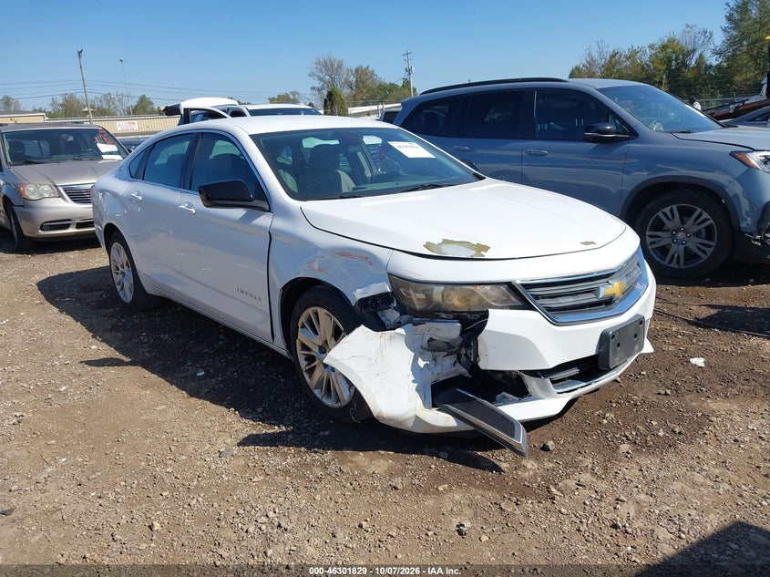 Vin: 1g11y5sl9eu145564, lot: 46802028, chevrolet impala 1ls 20141