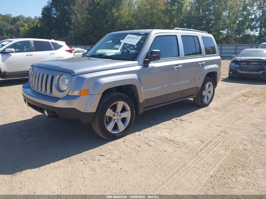 Vin: 1c4njrfbxhd158852, lot: 46802033, jeep patriot latitude 4x4 20172