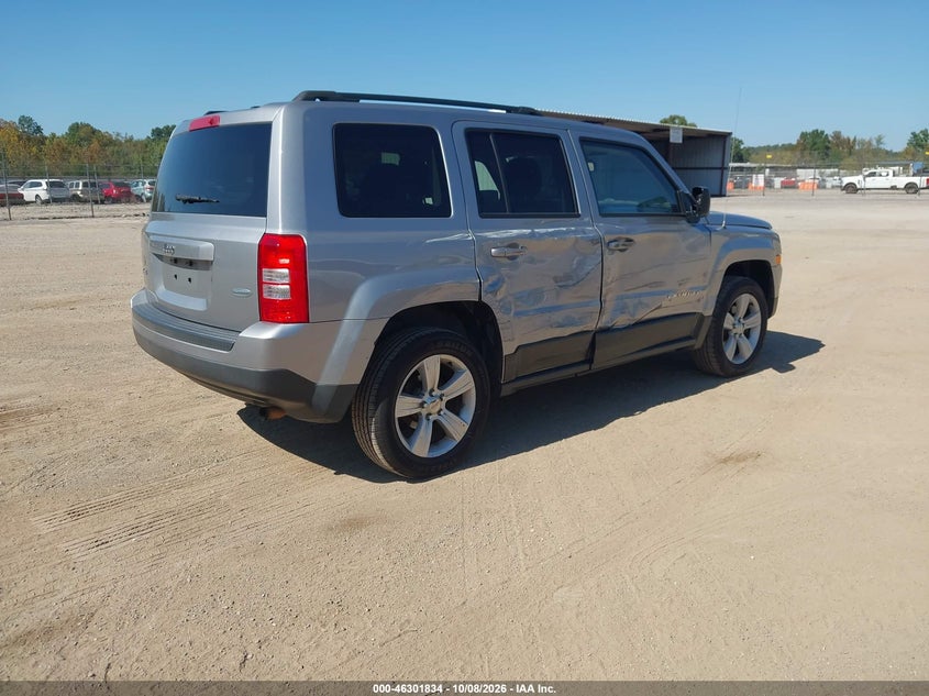 Vin: 1c4njrfbxhd158852, lot: 46802033, jeep patriot latitude 4x4 20174