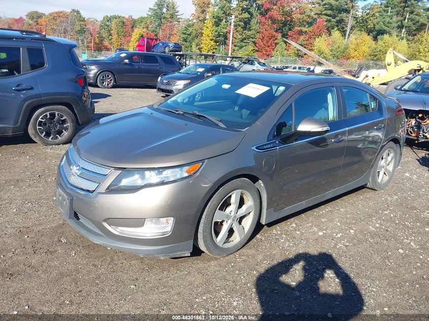 2014 Chevrolet Volt, Правый бок, IAAI, VIN 1G1RE6E46EU155135 — фото 2