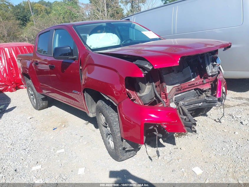 Vin: 1gtg6fen0m1245773, lot: 46802107, gmc canyon 4wd  short box at4 - cloth 20211