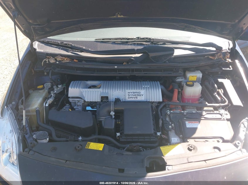 TOYOTA PRIUS 2013 VIN JTDKN3DU7D0352913