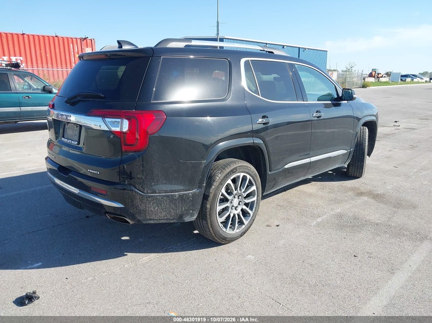 Vin: 1gkknxls4mz103069, lot: 46802118, gmc acadia awd denali 20214