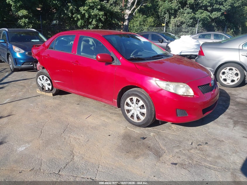 Vin: 1nxbu4ee0az205588, lot: 46802125, toyota corolla le 2010 img_1