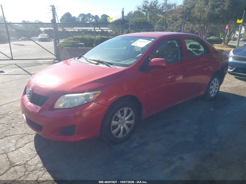 Vin: 1nxbu4ee0az205588, lot: 46802125, toyota corolla le 20102